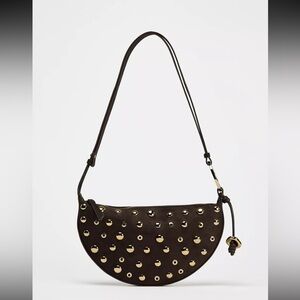 NWOT Zara Studded Shoulder Bag